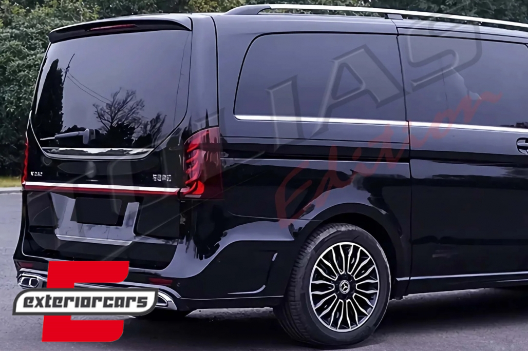 Full LED stražnja svjetla SEQ žmigavci (crvena/smoke) / Mercedes V-klasa W447 (2014-2023) - Slika 8