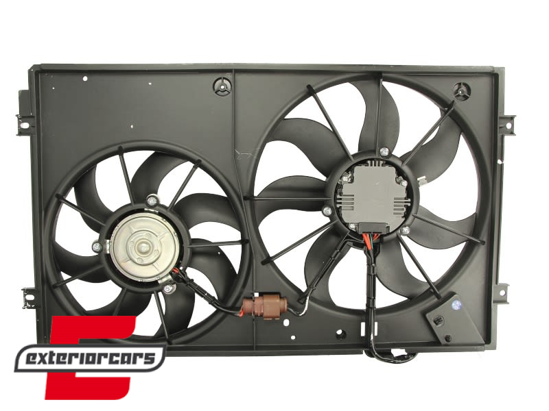 Ventilator / Audi A1 A3 + Seat Altea Toledo Leon Ibiza + Škoda Yeti Octavia Superb + VW Golf 5 6 Jetta Touran Caddy Eos Scirocco Golf Plus Passat B6 B7 CC Beetle Polo (2003-2021) - Slika 2