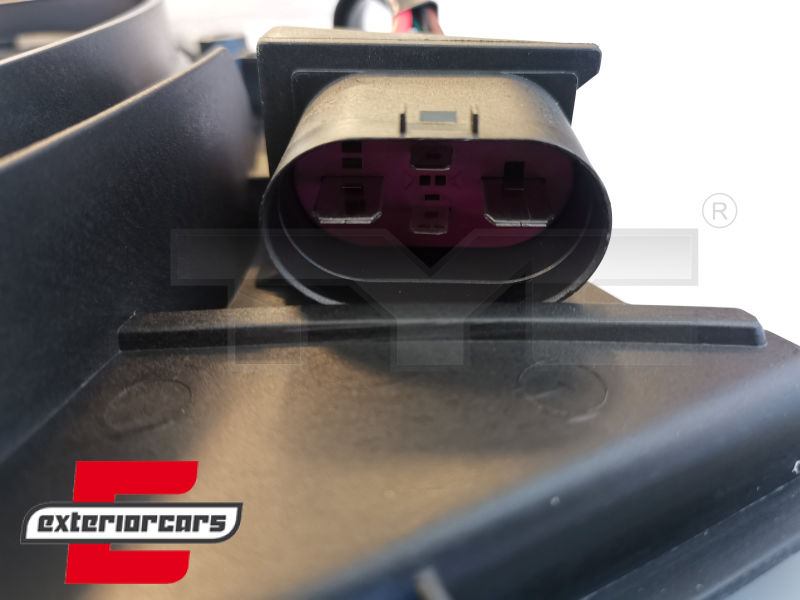 Ventilator / Audi A1 A3 + Seat Altea Toledo Leon Ibiza + Škoda Yeti Octavia Superb + VW Golf 5 6 Jetta Touran Caddy Eos Scirocco Golf Plus Passat B6 B7 CC Beetle Polo (2003-2021) - Slika 3