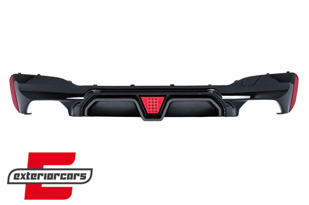 Difuzor zraka sa F1 LED svjetlom / BMW serije 5 G30 G31 limuzina karavan (2017-2024) - Slika 2