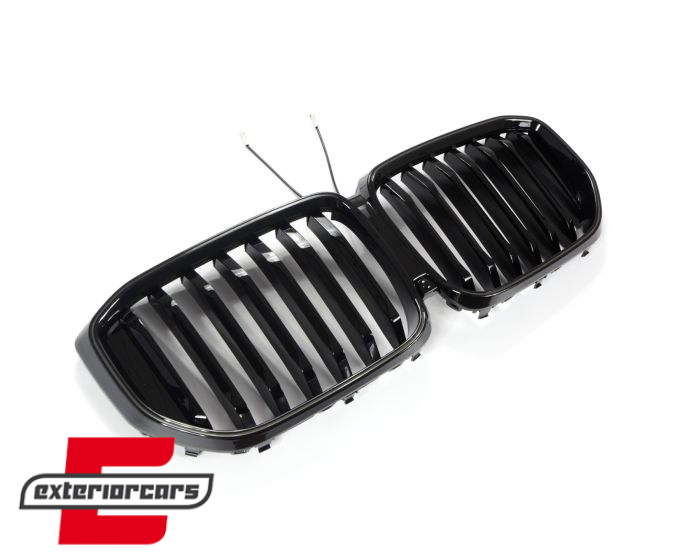 Prednja maska M-Performance dizajn + LED (piano crna) / BMW X5 G05 LCI (04.2023-) - Slika 2