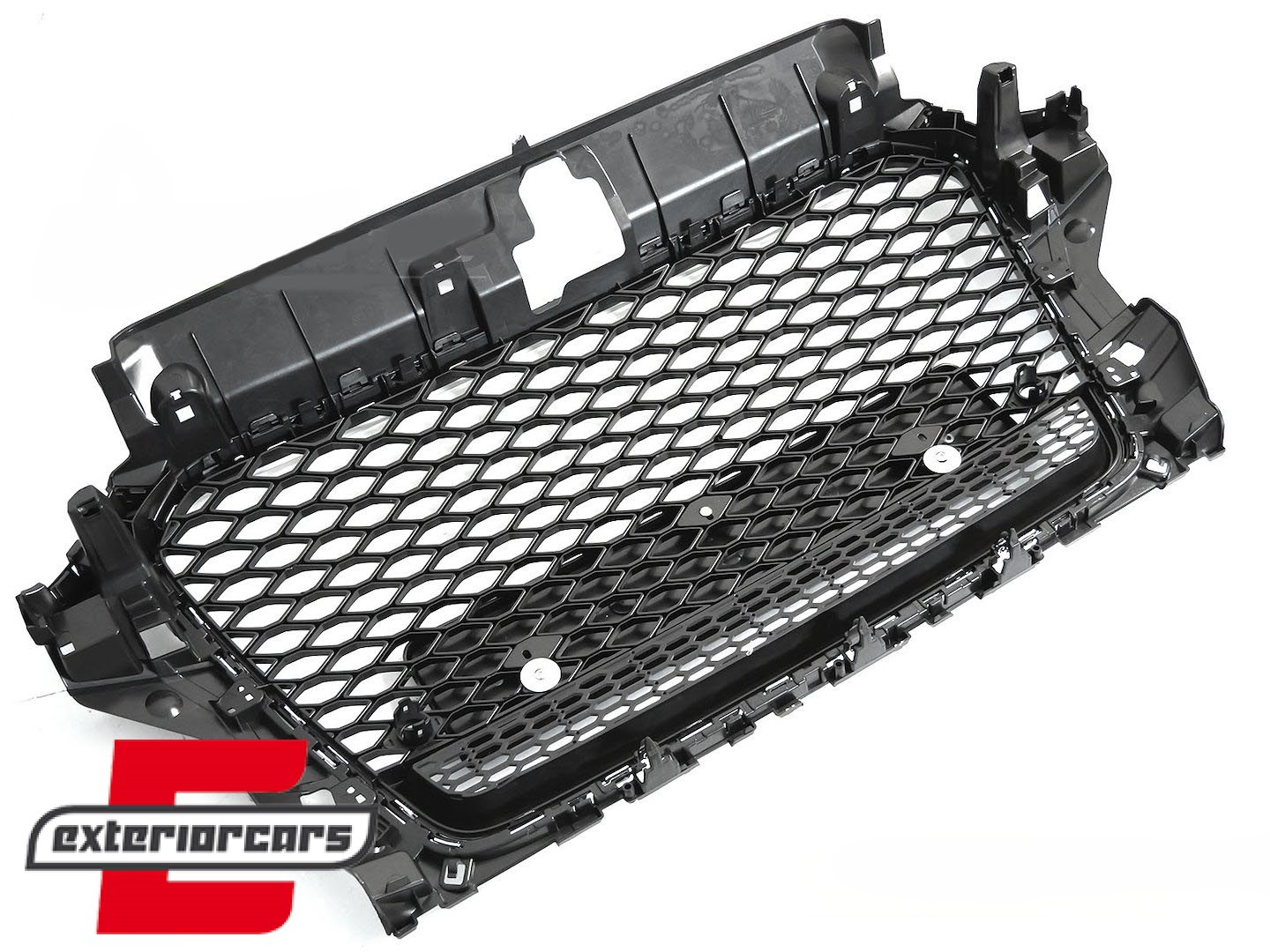 Prednja maska RS3 Quattro dizajn (piano crna/chrome) / Audi A3 8V (2012-2016) - Slika 5