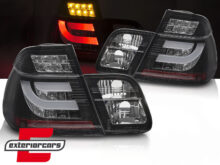LED stražnja svjetla (crna) / / BMW serije 3 E46 limuzina (09.2001-2005)