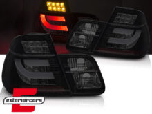 LED stražnja svjetla (crna/smoke) / BMW serije 3 E46 limuzina (09.2001-2005)