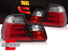 LED stražnja svjetla (crvena/kristal) / BMW serije 3 E46 limuzina (09.2001-2005)