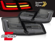 Full LED stražnja svjetla SEQ žmigavci (smoke) / BMW serije 5 F10 (2010-2013) limuzina
