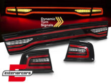 Full LED stražnja svjetla SEQ žmigavci / Dodge Charger (2011-2015)