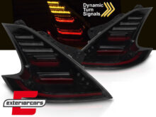 Full LED stražnja svjetla SEQ žmigavci (crna/smoke) / Nissan 370Z (2009-2020)