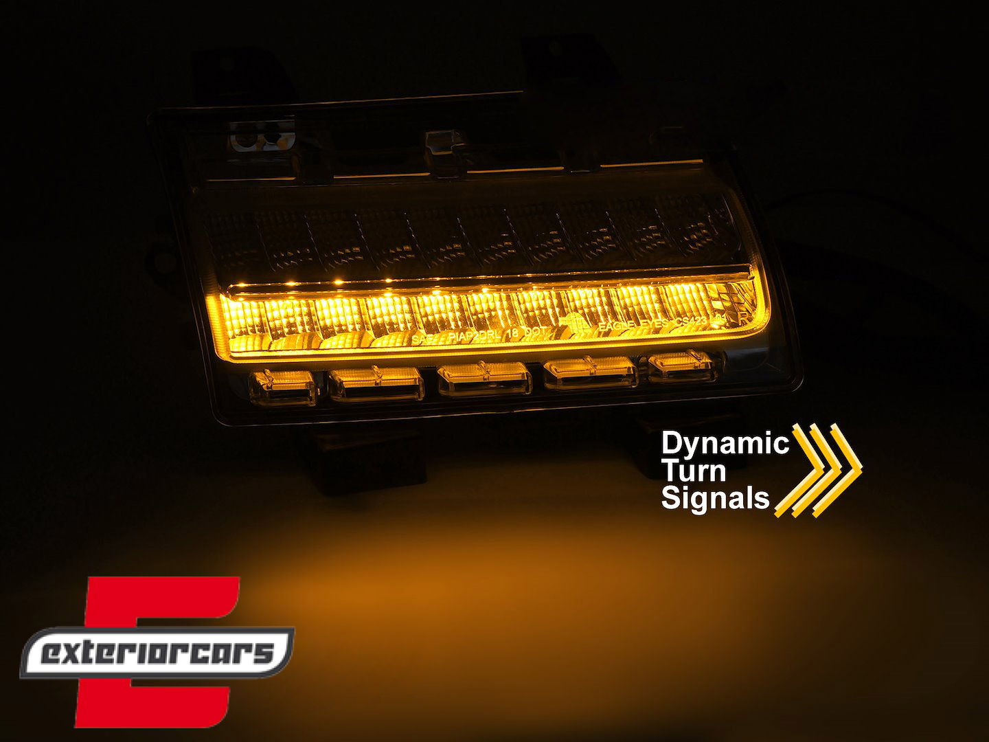 Prednji žmigavci DRL SEQ (chrome) / Jeep Wrangler IV JL/JLU (2018-2023) - Slika 2