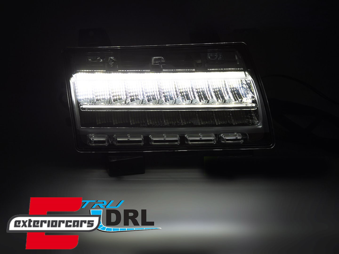 Prednji žmigavci DRL SEQ (chrome) / Jeep Wrangler IV JL/JLU (2018-2023) - Slika 3