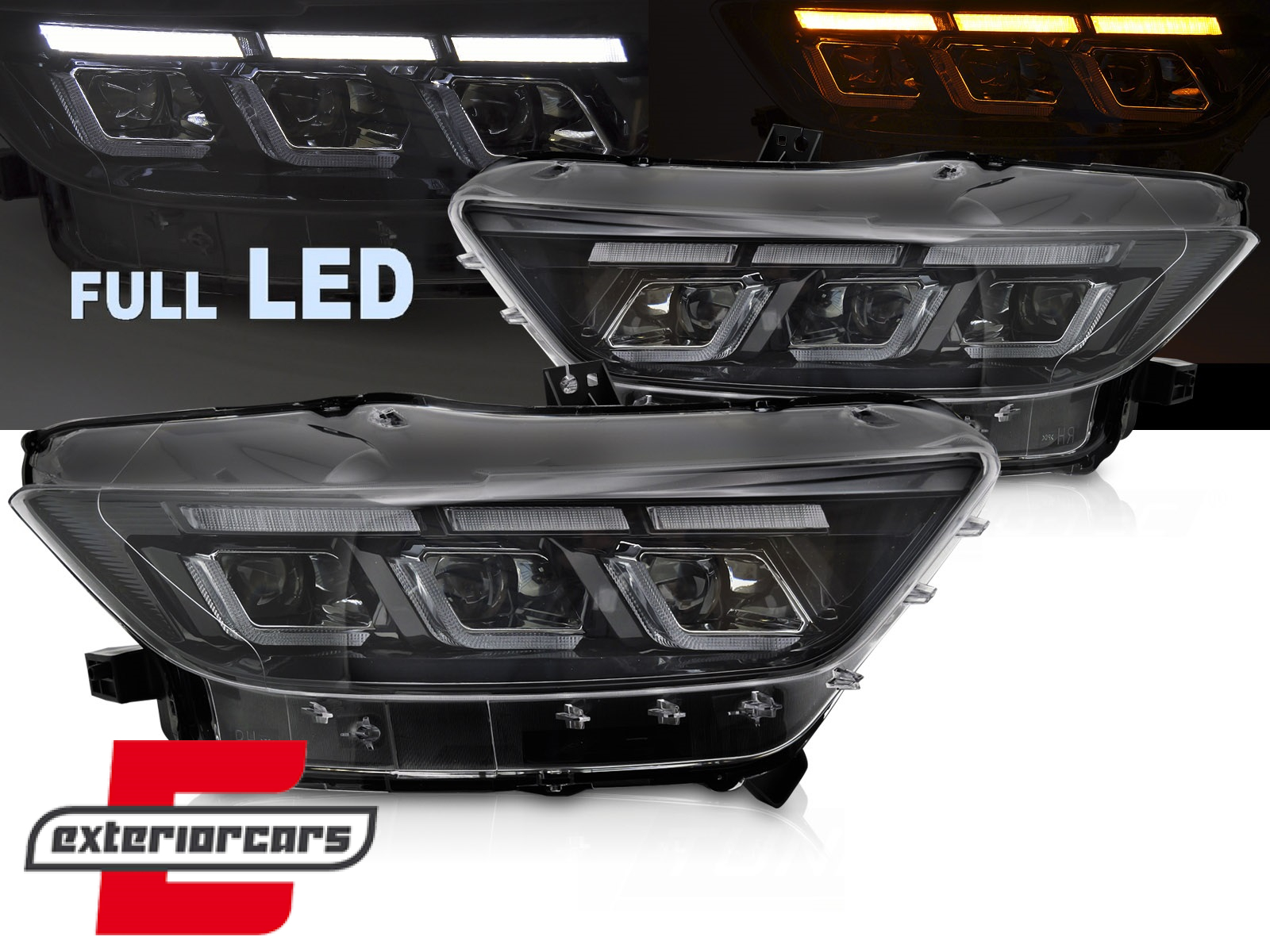 Full LED prednja svjetla LED DRL / Ford Mustang VI (2015-2017)