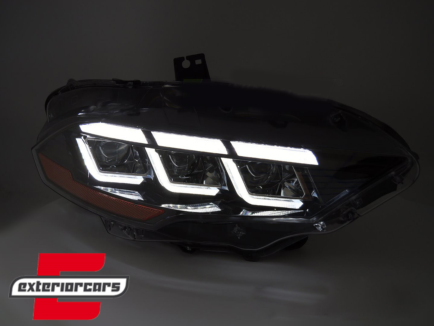 Full LED prednja svjetla SEQ žmigavci / Ford Mustang VI Facelift (2018-2023) - Slika 3