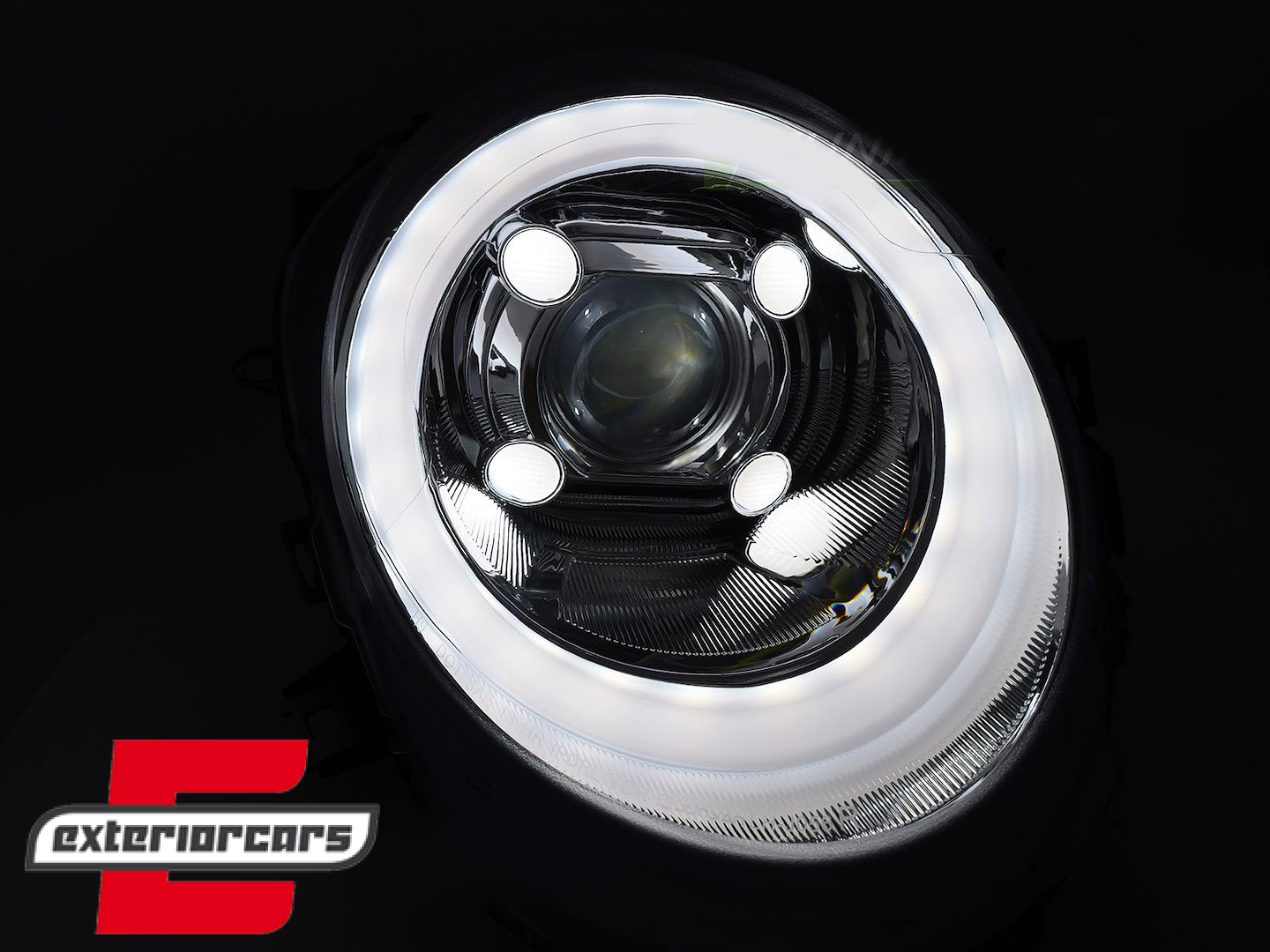 Prednja svjetla LED DRL (piano crna) / MINI COOPER F54 F55 F56 (2014-2017) - Slika 3