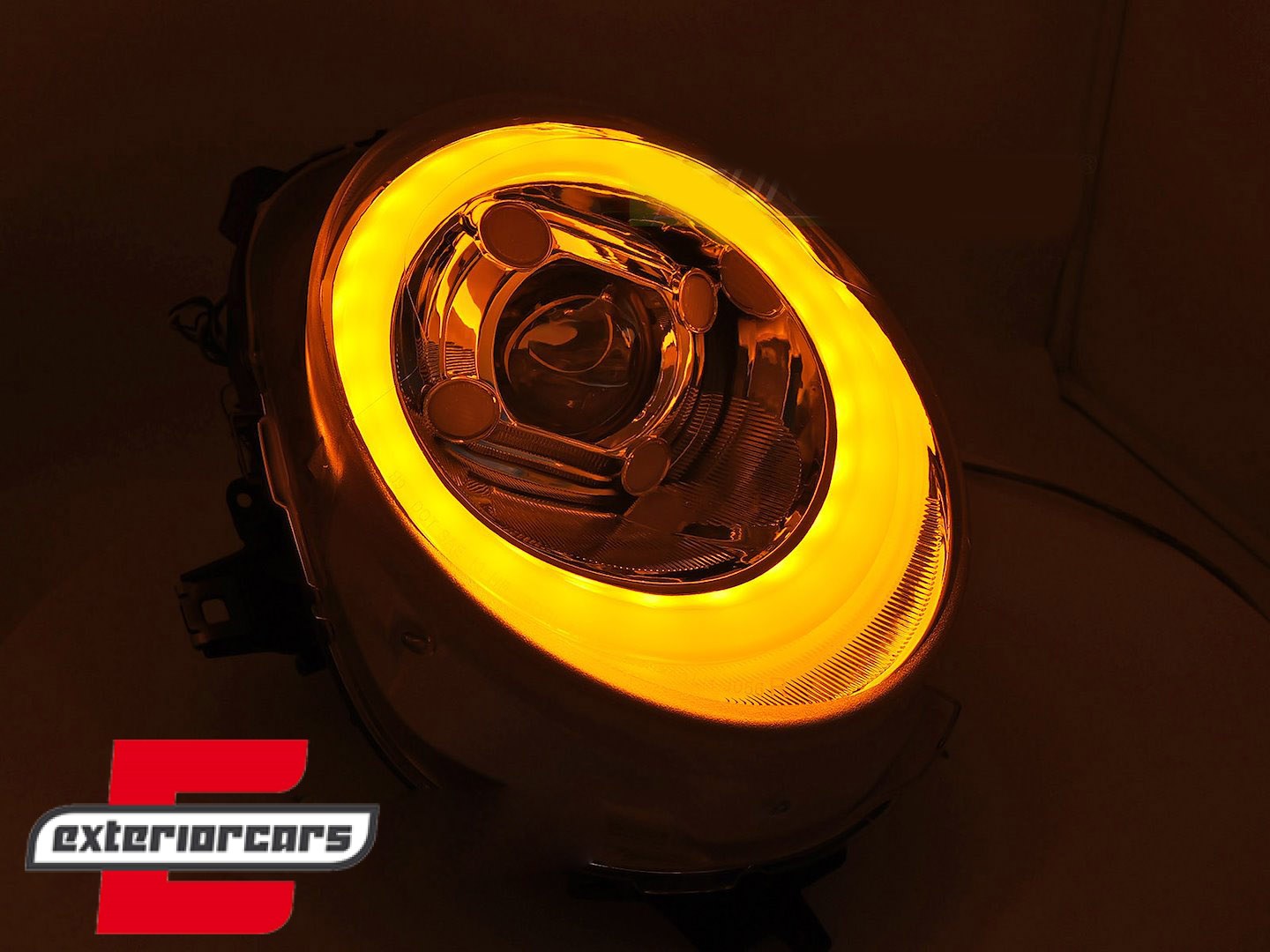 Prednja svjetla LED DRL (piano crna) / MINI COOPER F54 F55 F56 (2014-2017) - Slika 4