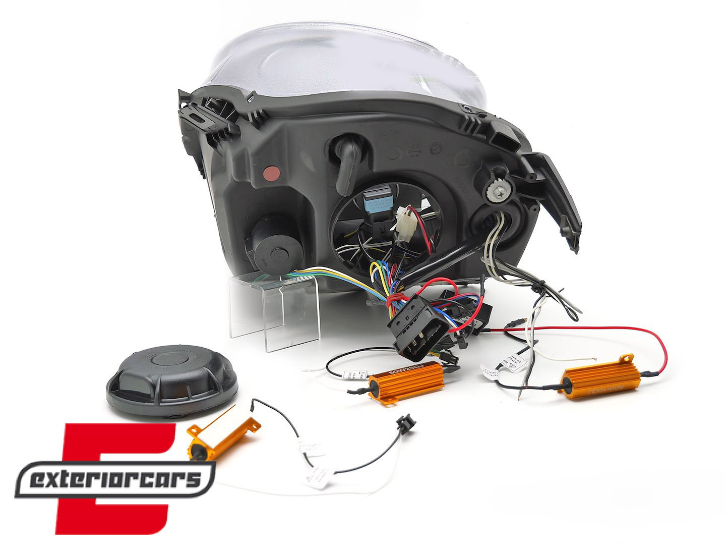 Prednja svjetla LED DRL (piano crna) / MINI COOPER F54 F55 F56 (2014-2017) - Slika 5