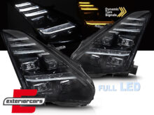 Full LED prednja svjetla SEQ žmigavci / Nissan GT-R (2008-2023)