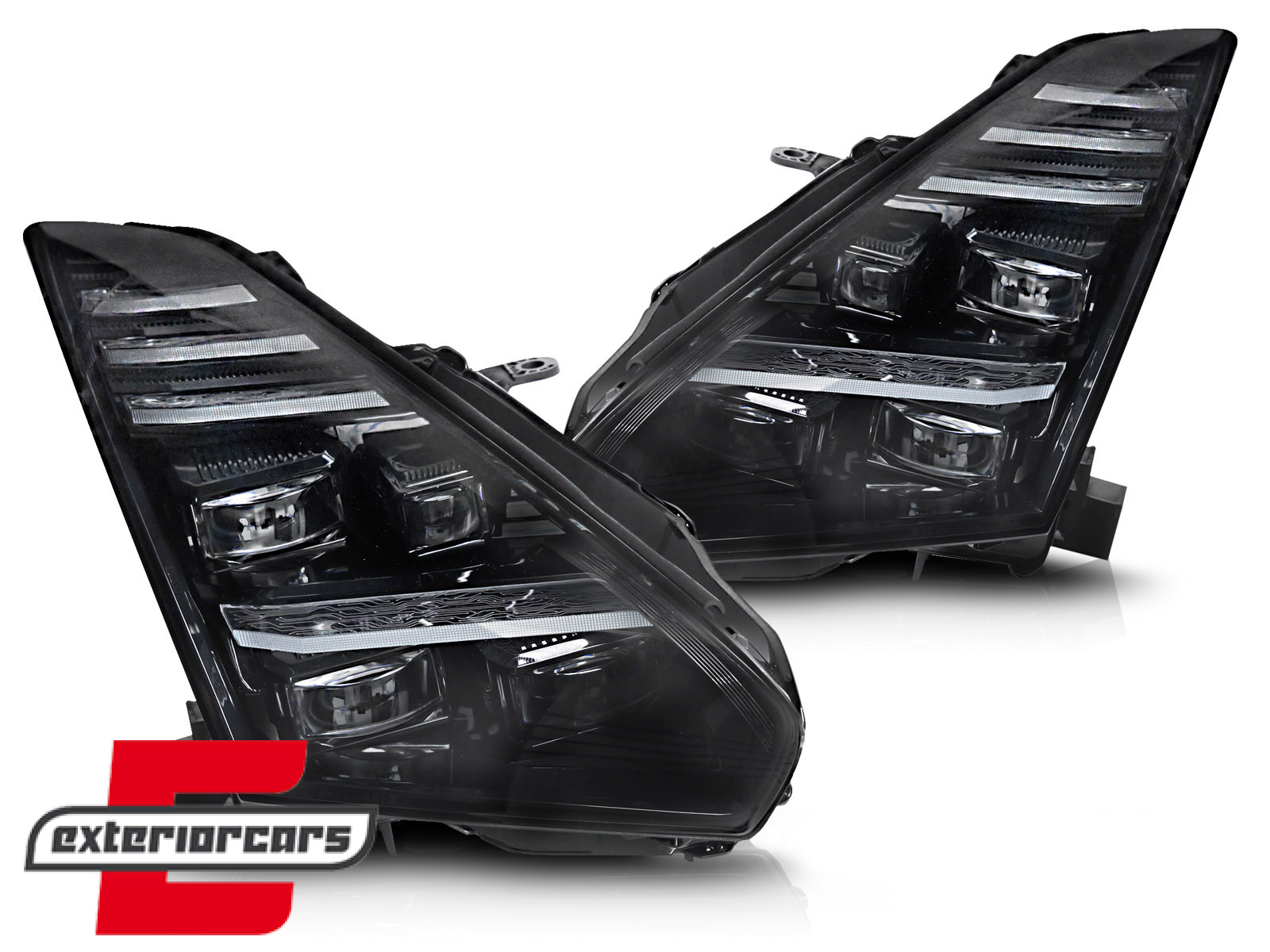 Full LED prednja svjetla SEQ žmigavci / Nissan GT-R (2008-2023) - Slika 2