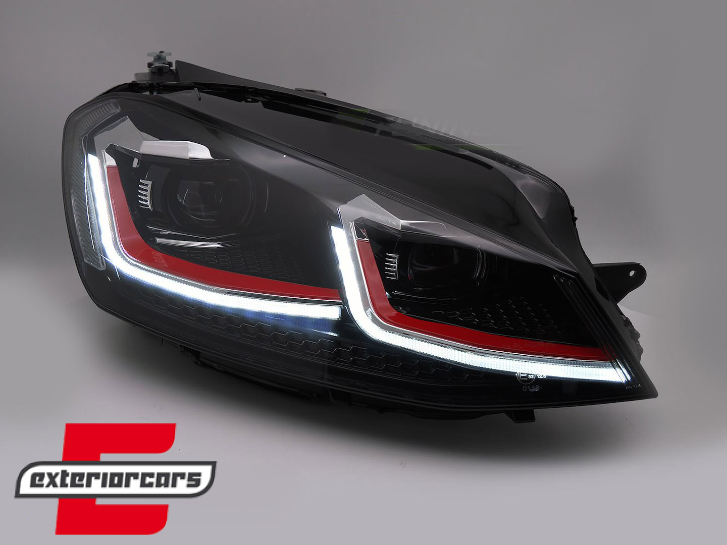 Full LED prednja svjetla SEQ žmigavci GTI look / VW Golf 7.5 Facelift (2017-2019) - Slika 4
