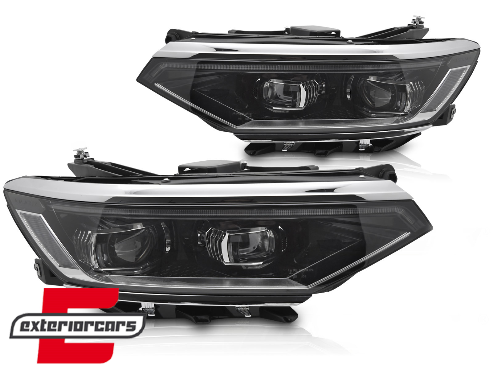 Full LED prednja svjetla SEQ žmigavci Matrix look / VW Passat B8.5 3G Facelift (2020-2023) - Slika 2