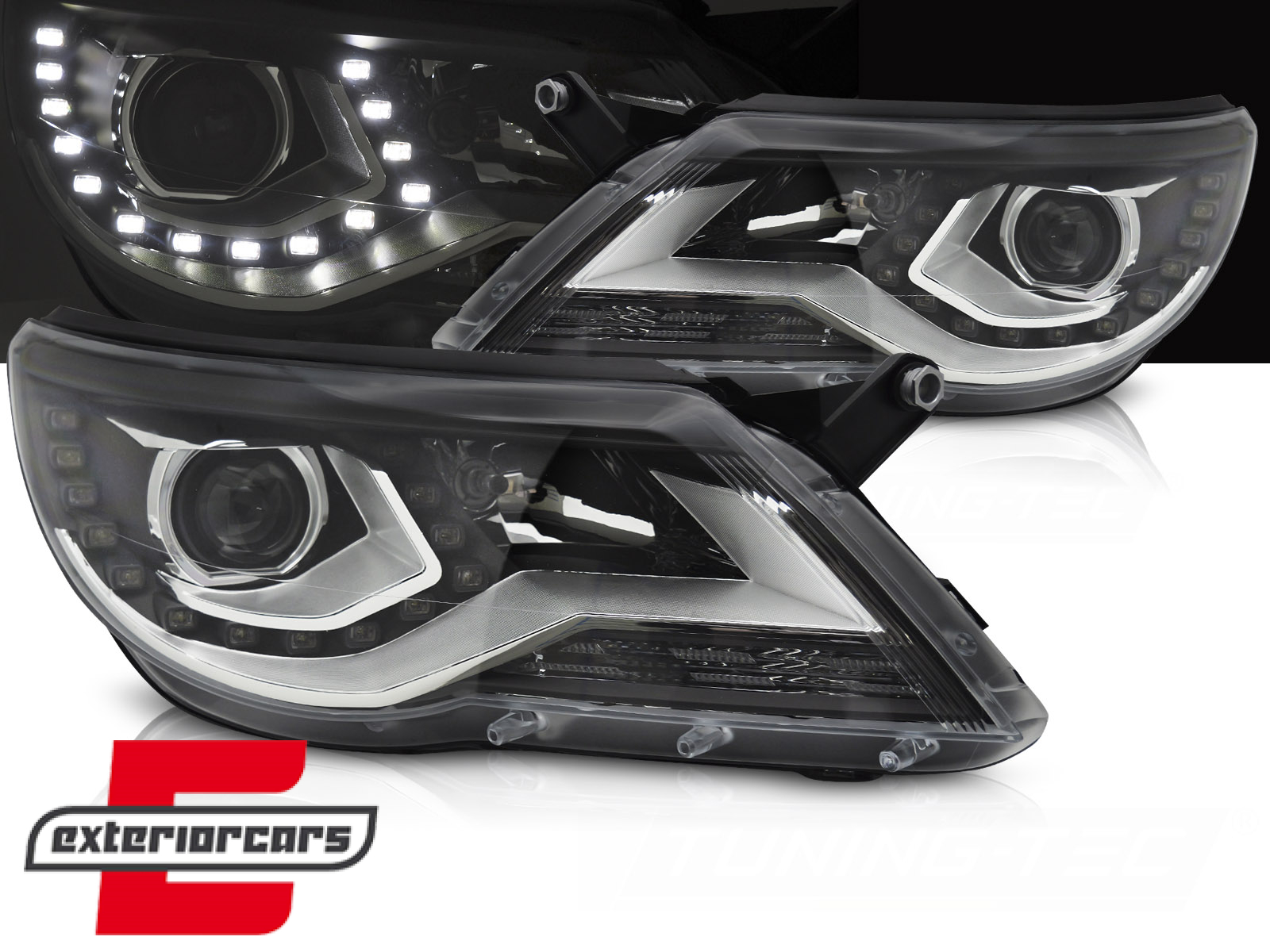 Prednja svjetla LED DRL Xenon dizajn / VW Tiguan Mk1 (2007-2011)