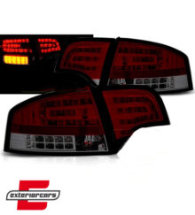 LED stražnja svjetla (crvena/smoke) / Audi A4 B7 (2004-2008) limuzina