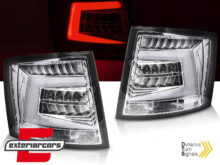 Full LED stražnja svjetla SEQ žmigavci (chrome) / Škoda Octavia III karavan (2012-2016)