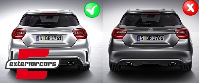 Difuzor zraka A45 AMG Facelift dizajn / Mercedes W176 A-klasa (2013-2018) - Slika 10