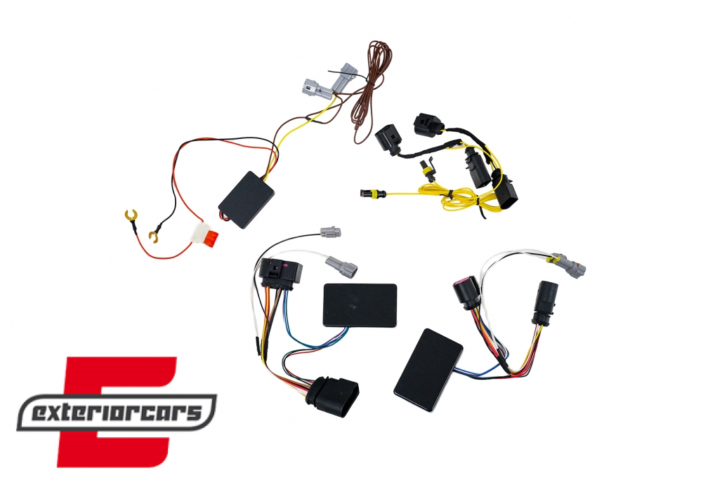 Full LED prednja svjetla SEQ žmigavci (crna) / VW Scirocco (2008-08.2014) - Slika 12