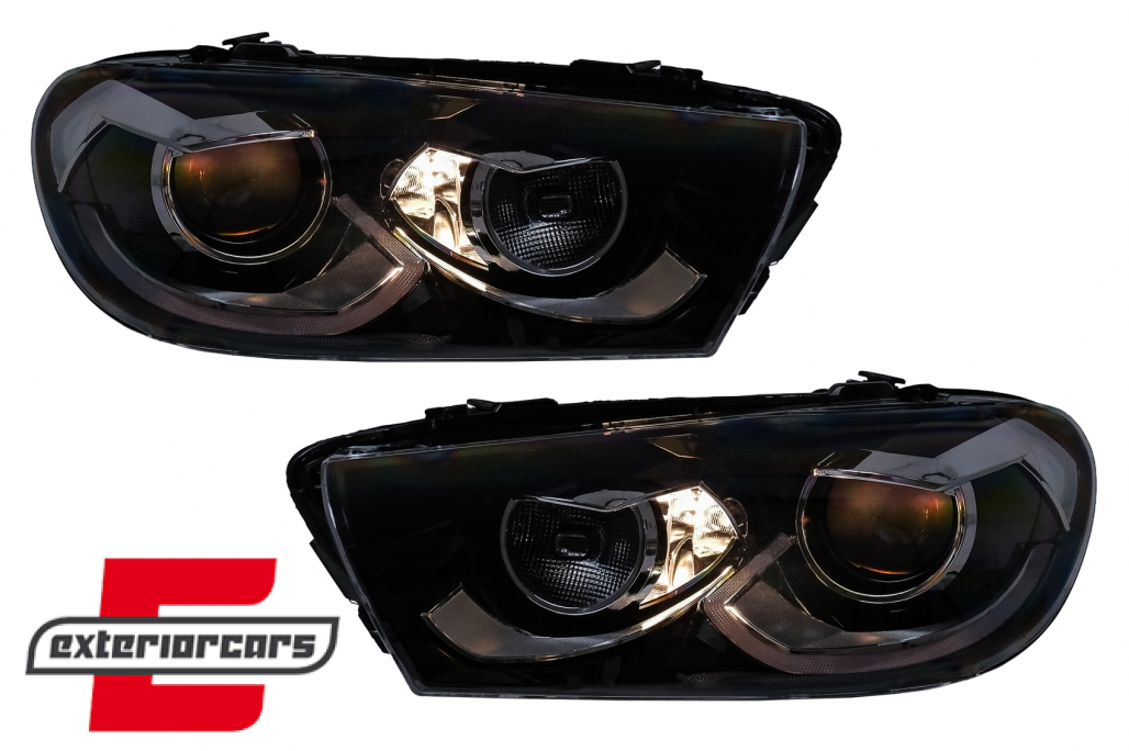 Full LED prednja svjetla SEQ žmigavci (crna) / VW Scirocco (2008-08.2014) - Slika 20