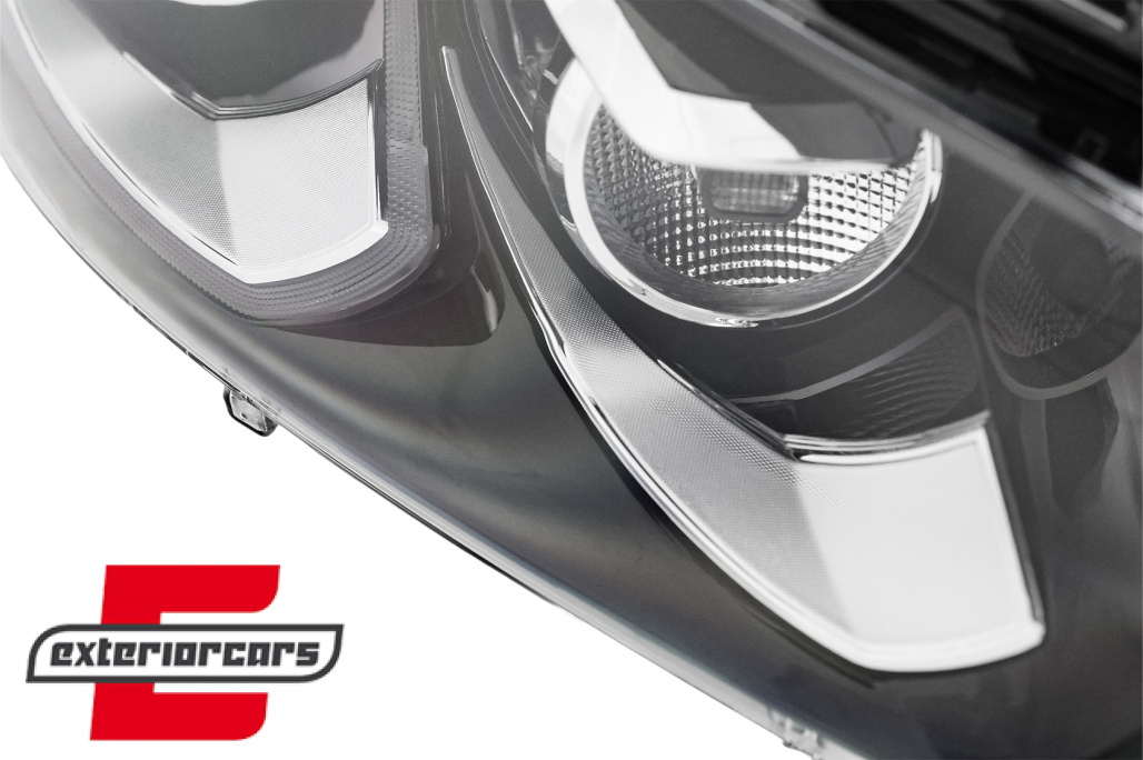 Full LED prednja svjetla SEQ žmigavci (crna) / VW Scirocco (2008-08.2014) - Slika 6