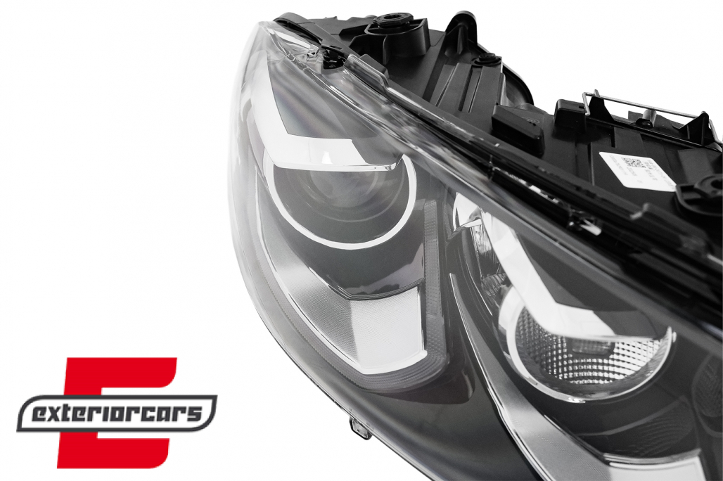 Full LED prednja svjetla SEQ žmigavci (crna) / VW Scirocco (2008-08.2014) - Slika 7