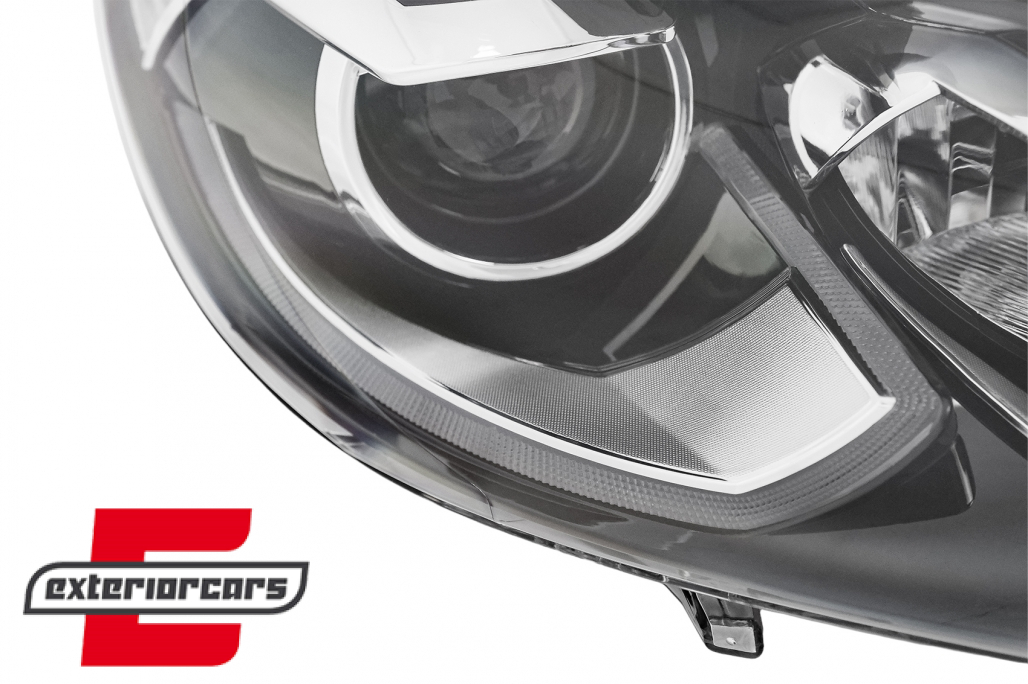 Full LED prednja svjetla SEQ žmigavci (crna) / VW Scirocco (2008-08.2014) - Slika 9