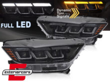Full LED prednja svjetla SEQ žmigavci / Ford Mustang VI (2015-2017)