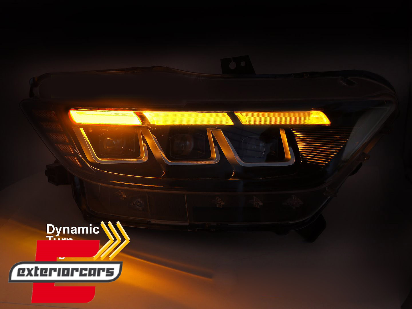 Full LED prednja svjetla SEQ žmigavci / Ford Mustang VI (2015-2017) - Slika 4