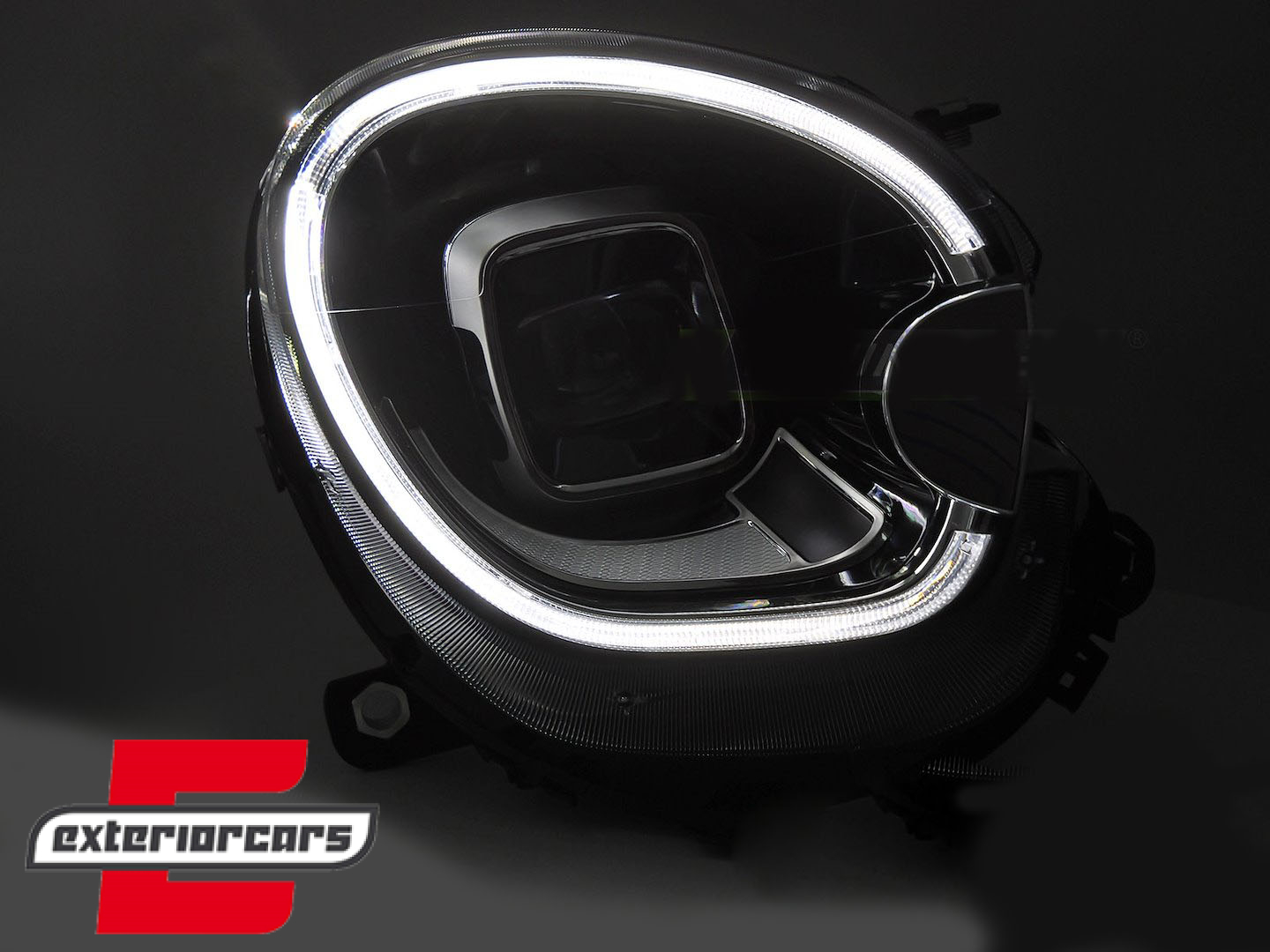 Full LED prednja svjetla LED DRL TubeLight dizajn (crna) / Mini Countryman R60 Paceman R61 (2010-2016) - Slika 4