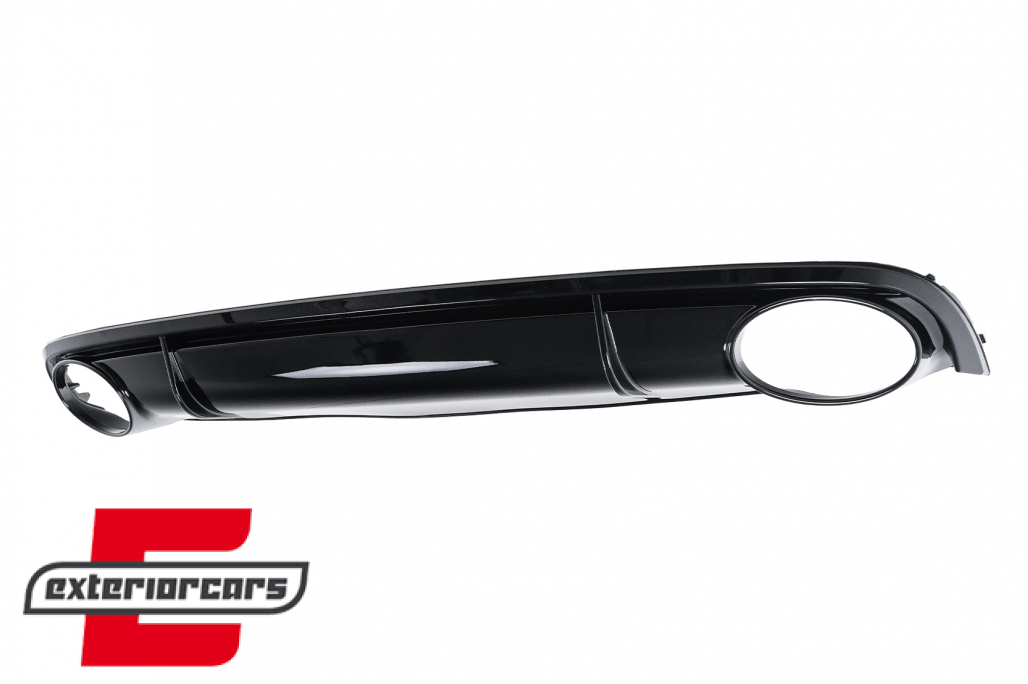 Difuzor zraka & nastavci auspuha RS7 dizajn (crna) / Audi A7 4G (2010-2014) - Slika 3