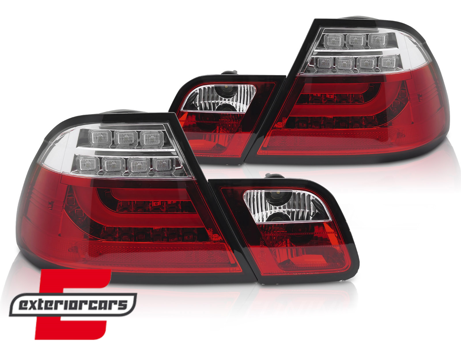 LED stražnja svjetla (crvena/kristal) / BMW serije 3 E46 Coupe (04.2003-2006) - Slika 2