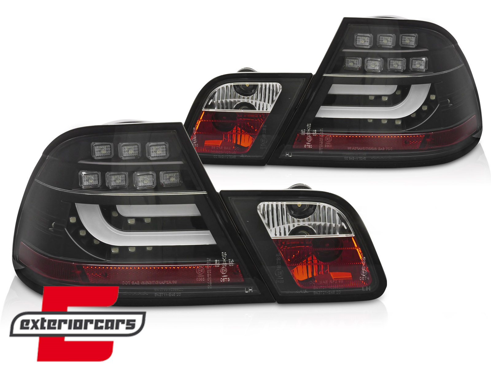 LED stražnja svjetla (crna) / BMW serije 3 E46 Coupe (1998-03.2003) - Slika 2