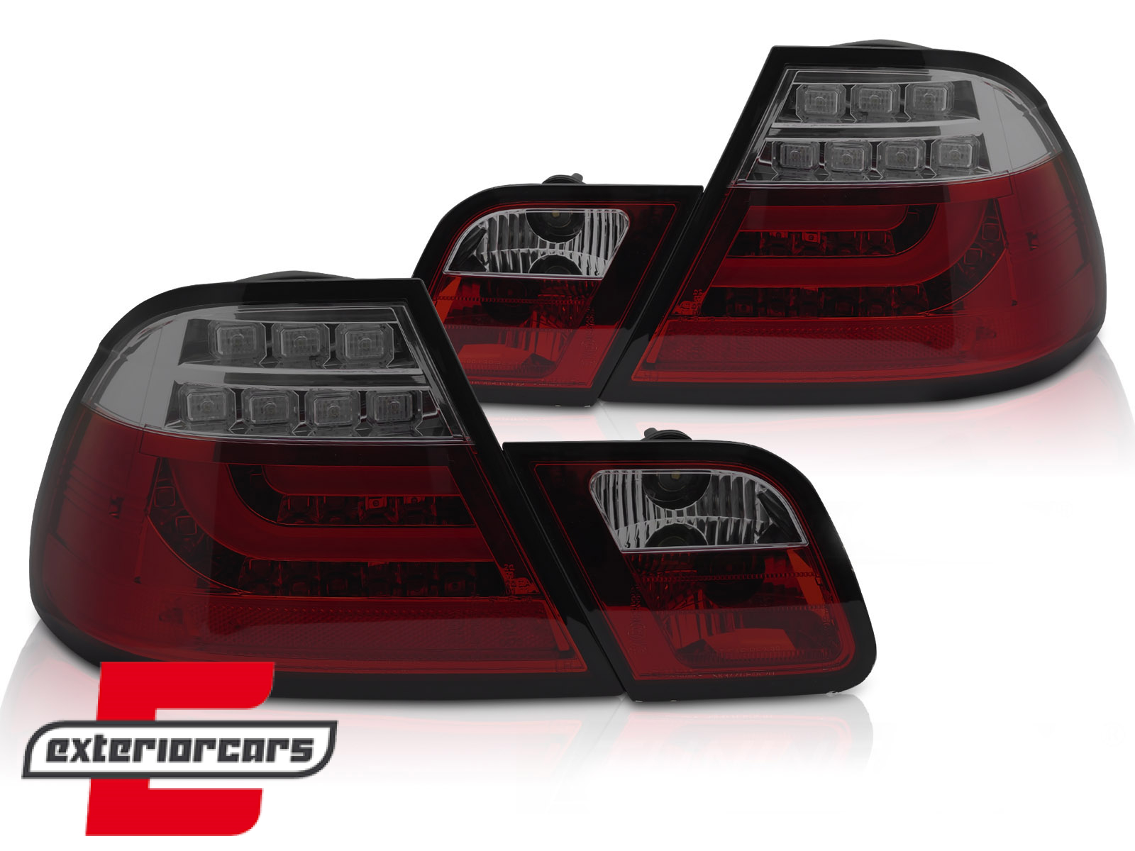 LED stražnja svjetla (crvena/smoke) / BMW serije 3 E46 Coupe (04.2003-2006) - Slika 2