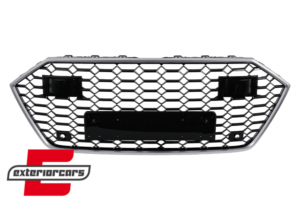 Prednja maska RS7 dizajn (srebrna) / Audi A7 C8 4K (2018-2022)