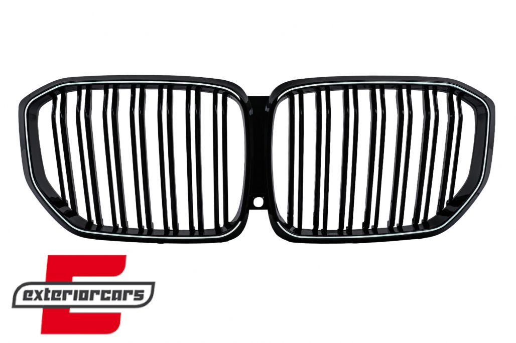 Prednja maska Performance dizajn + LED (piano crna) / BMW X5 G05 (2018-03.2023)