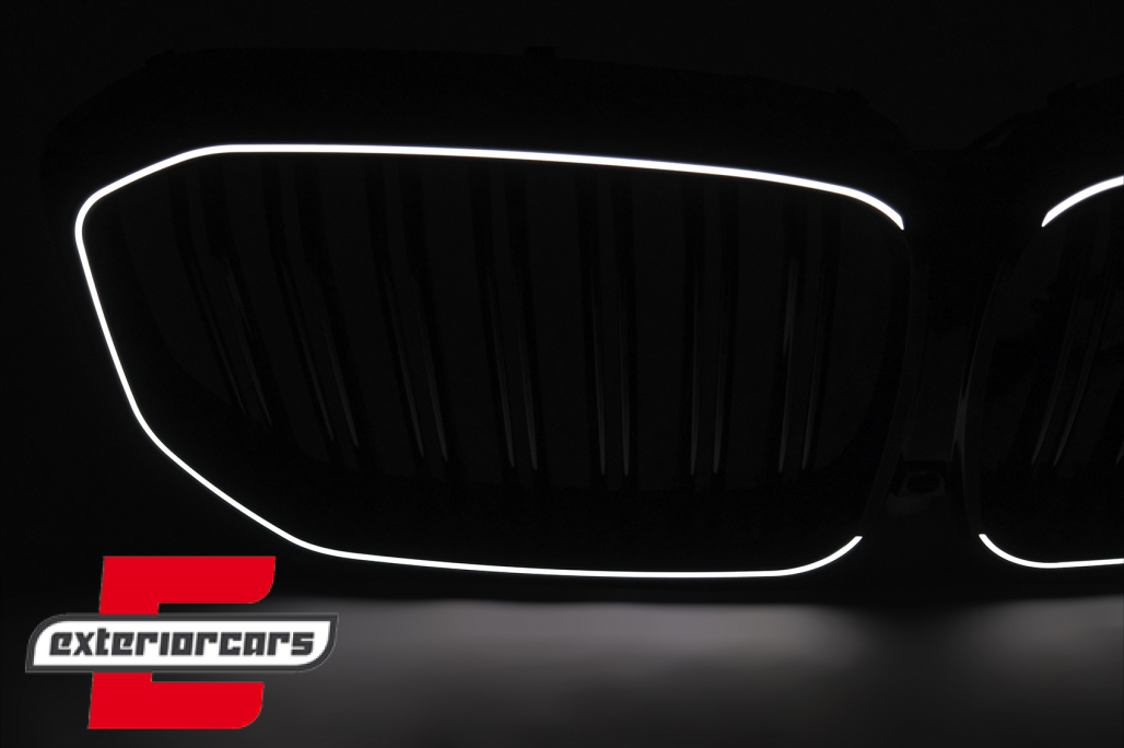 Prednja maska Performance dizajn + LED (piano crna) / BMW X5 G05 (2018-03.2023) - Slika 13