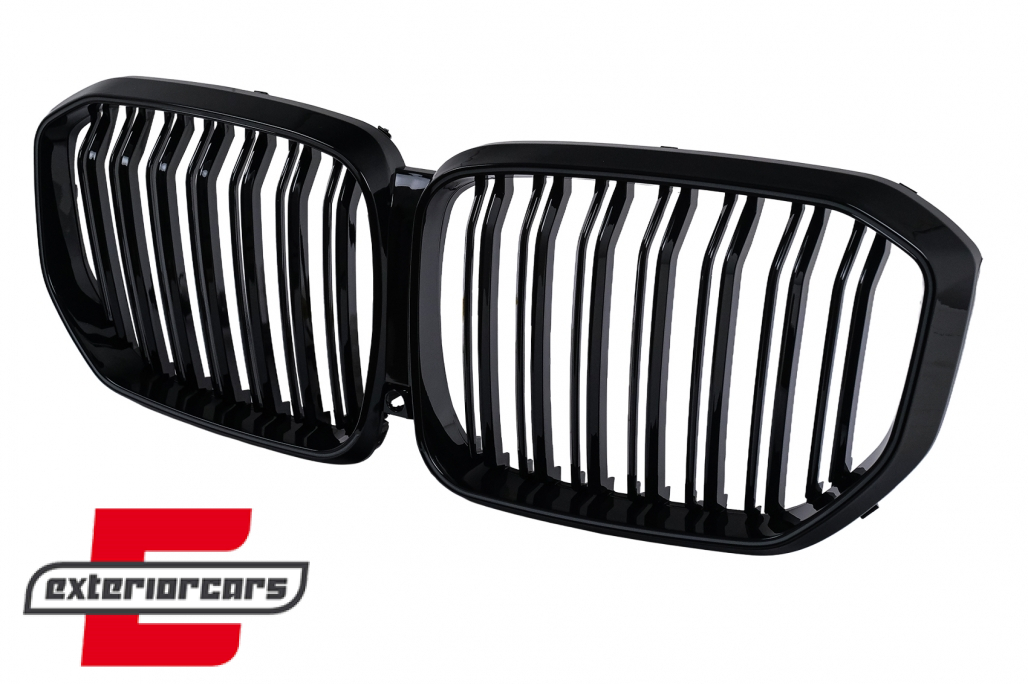Prednja maska Performance dizajn + LED (piano crna) / BMW X5 G05 (2018-03.2023) - Slika 2