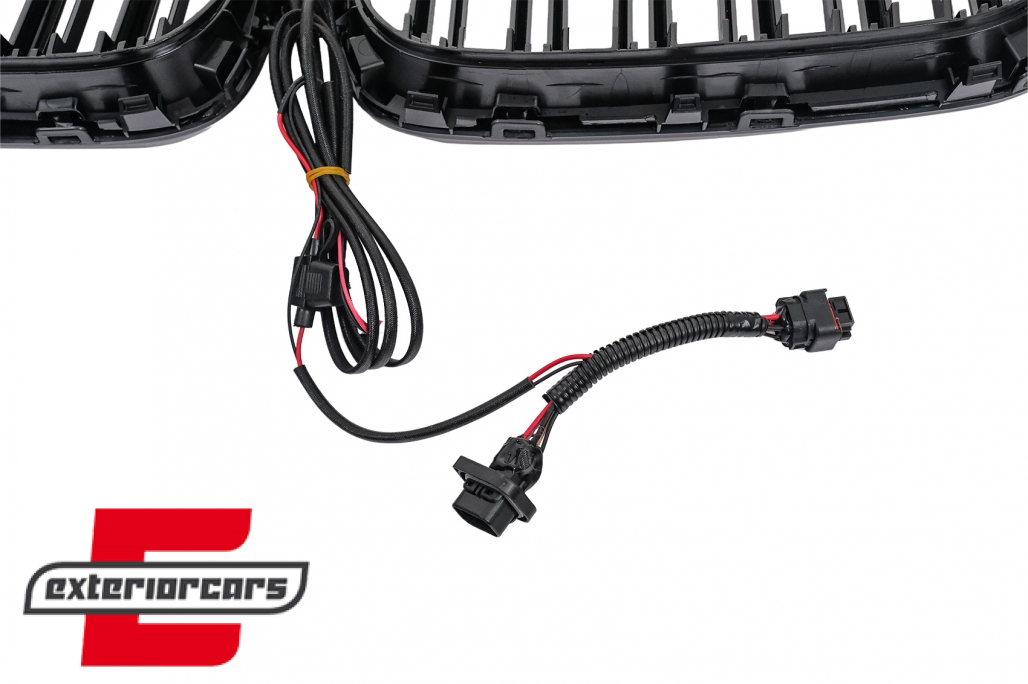 Prednja maska Performance dizajn + LED (piano crna) / BMW X5 G05 (2018-03.2023) - Slika 20