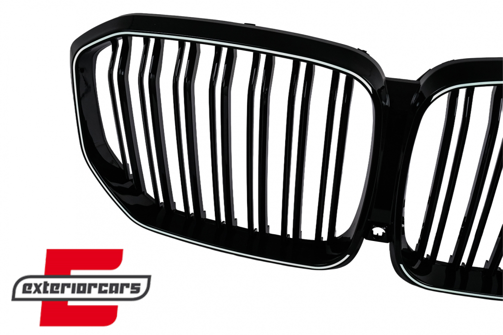 Prednja maska Performance dizajn + LED (piano crna) / BMW X5 G05 (2018-03.2023) - Slika 6