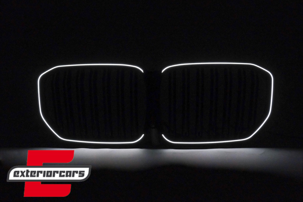 Prednja maska Performance dizajn + LED (piano crna) / BMW X5 G05 (2018-03.2023) - Slika 9