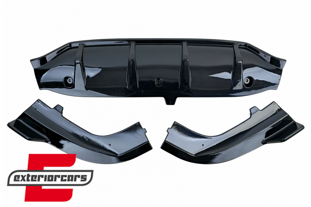 Splitter difuzora zraka (piano crna) / Mercedes GLC-klasa X254 SUV Sport Line (2022-2026) - Slika 5