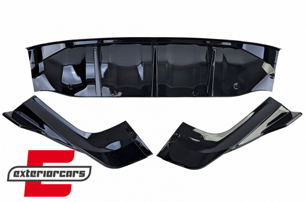 Splitter difuzora zraka (piano crna) / Mercedes GLC Coupe C254 Sport Line (2022-2026) - Slika 5