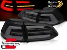 Full LED stražnja svjetla SEQ žmigavci (crna/smoke) / VW Golf 7 (2013-2017) karavan