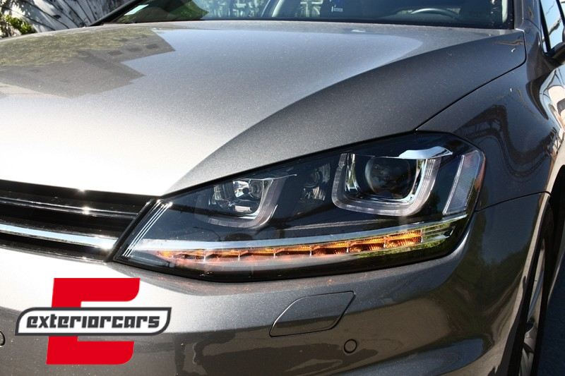 Prednja svjetla 3D LED DRL SEQ žmigavci R-line dizajn / VW Golf 7 VII (2012-2017) - Slika 15